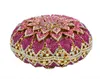 Evening Bag Laisc Pink Circular Flower Shape With Metal Diamond Ladies Clutch Party Crystal Purse Prom Pouch SC202-B 12142081