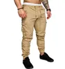 Autumn Men Pants Hip Hop Harem Joggers 2021 New Male Trousers Mens Solid Multi-pocket Cargo Skinny Fit Sweatpants Y0811