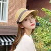 Straw Hat Woman Outdoor Student Casual Sun Hats Sunscreen Summer Baseball Cap Fashion Japanese Lovely Peaked Cap for Women G220301