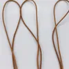 DIYネックレスブレスレットジュエリーコードDIA 1 / 1.5 / 2 / 3mm 1954年Q2のための5メートルの自然な色の本物の革のコードラウンドロープ文字列