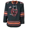 Nikivip retro Calgary Hitmen WHL Bianco Nero Retro Hockey su ghiaccio Maglia da uomo cucita con nome personalizzato numero maglie