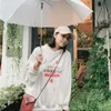 Harajuku kawaii jordgubbe mjölk grafisk tröja hoodie kvinnor streetwear vinter plus storlek kvinnor lösa tunna hoodie söta kläder y0820