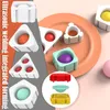 Fidget toys DIY Bubble Building Blocks Splicing Stress Reliever Toy Educational Brinqued develop brain exercise thinking puzzle gift surprise wholesale