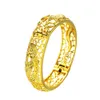 Drache Phoenix Armband Armband für Frauen Dame Hochzeit Party Täglich 18 Karat Gelbgold Gefüllt Dubai Modeschmuck Geschenk 14mm / 16mm / 20mm