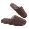 Slippers Winter Warm Women Home Four Seasons Eva pour et hommes Flax de coton de plancher avec un fond doux