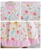 Letnie dzieci Hiszpańskie sukienki kwiatowe dla dziewczynek Vintage księżniczka Sukienka Baby Frocks Infant Christening Toddler Vestidos 210615