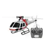 WLTOYS XK K123 Бесщеточный RC Самолет Дрон AS350 Масштаб 3D / 6D Mode 6CH Система RC Вертолет RTF Совместим с игрушками Futaba S-FHSS