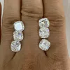 Pietra preziosa Meisidian Lab Grown Moissanite 6 6MM 1 carato VVS D Pietre sciolte con taglio a cuscino incolore H1015232y