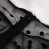 Женщины Black Barvet Party платье Линия плиссированная сетка из бисера.