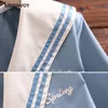 Japanese Preppy Style Long Sleeve Dress Women Sailor Collar Sweet Loose Students Dresses Simple Cute All-match Fashion Ulzzang 210520
