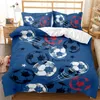 침구 세트 소년 이불 커버 Housse de Couette 240x260 Bedlinens 럭셔리 스포츠 시리즈 베개 도착