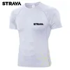 Cycling Clothing Quick Dry Stretch Breathable Cycling Short Sleeve Shirt Men Fitness Running Training Anti-Sweat Cycling Clothes G1130