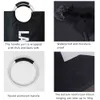 Badrum Tillbehör Vattentät Dirty Cloth Black Bag Bucket Sundries Toy Portable Kläder Arrangör Folding Tvättservice Tub