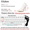 Eilyken Clear PVC Transparenta pumpar Perspex Heel Stilettos Höga klackar Pekade Toes Womens Party Shoes Nightclub Pums 35-42 C0410