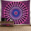 Newmandala Tapestry Colorful Bohemian tapeçaria parede pendurado para quarto 130x150cm poliéster yoga tapetes decoração de casa 18 padrões ccd8009