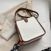 Кошелек простой тканый рисунок Sling Single Tote Mag Сумка для женского новая мода мягкая лицо PU Bag Sagenger Clearance Продажа