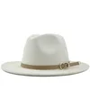 Fedora Fedora pour hommes hommes femmes Fedoras mode feutre chapeaux femelle mâle Panama Cap jazz top caps printemps automne hiver en gros