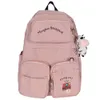 Rucksack Wasserdicht Nylon Frauen Kawaii Mädchen College Schule Tasche Weibliche Student Reise Nette Laptop Mode Buch Dame