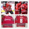 Ohio State Buckeyes genähtes College-Hockey-Trikot, Kesler, Sean Romeo Jennings, Evan Moyse, Dakota, Joshua Caponigri, Kamil Sadlocha, Ege Nappier, Jobst, Laczynski, Pooley