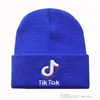 Cappello a maglia da ricamo tiktok per adulti donne uomini berretti bambino cartoni animati cappelli ragazze beanie caldo cappello invernale