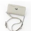 Alta Qualidade Mulher Bolsa Verão Casual Moda Bolsa de Ombro Ins Chain Bloqueio Design Cor Sólida Simples Lady Handbag