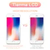 ORIWHIZ Tianma LCD for iPhone 5 5s 6 Plus 6s 7 8 디지타이저 어셈블리 교체 스크린 민감한 터치 내구성 품질 블랙 화이트