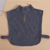 Pajaritas Moda Cuello desmontable Señoras Camisa elástica totalmente ajustable Collares falsos Smal22