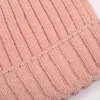 Pompon Winter Kinderen Gebreide Leuke GLB voor jongens Casual Solid Color Girls Hat Mutsen