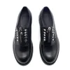 İngiliz tarzı vintage el yapımı ayakkabı erkekler için kalın topuk fermuar derby ayakkabı erkekler resmi iş Oxfords ayakkabı