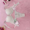 NXY Sexy Set Кружева Стринги Секретный горный хрусталь бикини женское белье Panty Set 2 шт. Письма Женщины нижнее белье Push Up Регулируемый сексуальный бюстгальтер 1127