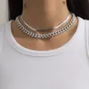 thick silver snake chain