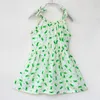 summer ins girls lemon dress baby fruit cotton dresses children bow dress over 27style choose ship for 38years9937132