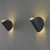 Lampy ścienne nowoczesne minimalistyczne lampa nocna może obrócić kreatywne przejście LED w salonie sypialnia wewnętrzna wystrój halowy