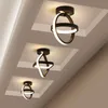 Luzes de teto moderno LED lâmpada de lâmpada decorativa de alumínio lâmpada de jantar sala de estar quarto lustre lamparas de techo