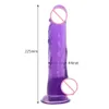 225 * 44mm simulatie penis grote dildo sex shop erotische volwassenen speelgoed anale kont voor vrouw speelgoed heet