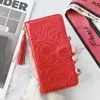Luxury 3D Flower Chxxxl Phone Cases for IPhone 13 13pro 12 Pro Max 12pro 11 11Pro X Xs Xsmax Xr 8 7 Plus Se Polish Leather Case Wallet Pouch Cover