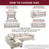 Pluche Sofa Cover Stretch Dikke Slipcover voor Woonkamer Universele All-inclusive Sectional Couch 1/2/3/4 SEATER 211116