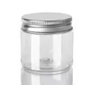 500pcs 30 40 50 60 80ml Plastic Jars Transparent Pet Storage Cans Boxes Round Bottle Can Box Jar