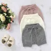 Baby Bread Pants Shorts Infant Spring Autumn Girl Boy High Waist s 210429