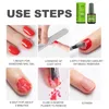 Prego Gel Rápido Manicure Semi Permanente Removedor Ferramenta de Verniz Burst Glue Soak Desligado Polonês Limpador TSLM2