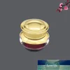 20pcs 15g Empty Cosmetic Pack for Eye Cream Portable Travel Cream Box Orange/Green/Wine Red Acrylic Jar Refillable Bottle