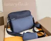 Fashion Designers Mens Latest Arrival Crossbody Bag Leather Three-in-one Shoulder Bags Luxurys Messenger Classic Purses