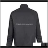 Kurtki odzież wierzchnia płaszcze męskie odzież odzież Dostawa Dostawa 2021 Mężczyźni Gothic Jacket Steampunk Tunika Rock Frock Uniform Male Vintage Pu