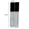 7 ml Lip Gloss Plastic Bottle Containers Tomma Clearfrosted Lipgloss Tube Eyeliner Eyelash Container1878435