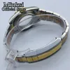 36mm / 40mm silverguld sterilt fodral safir glas passform NH35 NH36 ETA2836 Miyota8205 8215 821a Mingzhu DG2813 3804 Rörelse