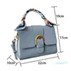 Borse a tracolla con manico e cinturino per donna Trend Luxury Crossbody Leather Messenger Ladies Borse moda femminile,