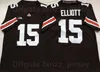 NCAA Ohio State Buckeyes College Football 14 KJ Hill Jersey 8 Trey Sermon 9 Binjimen Victor 5 Garrett Wilson 15 Ezekiel Elliott University Black Red White Team Color