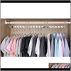 Cintres Racks Est Organisation De Stockage De Vêtements En Métal Pliant Armoire Porte-Vêtements Cintre Pour Sécher Chaussettes / Serviettes Hrvqk 408Tl