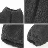 Winter Fashion Turtleneck Long Sleeve Gray Teddy Faux Furry Coat Women Solid Zipper Autumn Jackets Warm Coats 210510