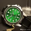 Мужчины светящиеся водонепроницаемые кварцевые часы женщины погружение спортивные часы кожаный ремешок синий зеленый циферблат Reloj Hombre Orologio Relogio NK наручные часы